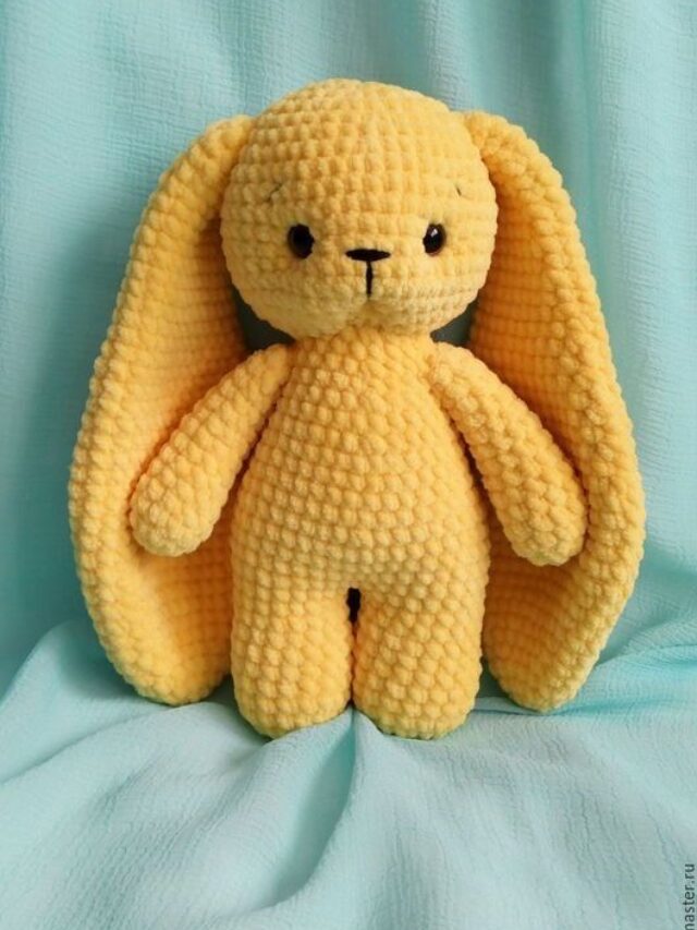 Coelhos de Crochê Amigurumi